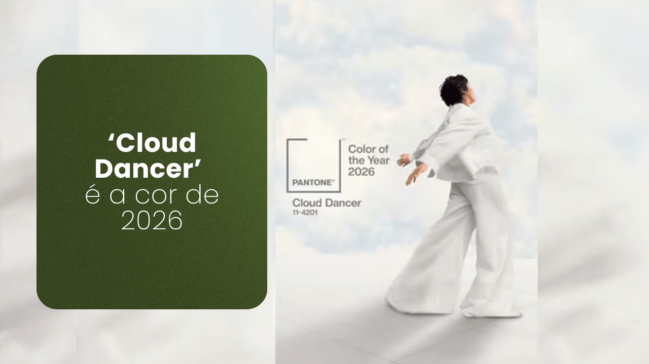 Cloud Dancer: Pantone Anuncia Branco Arejado como Cor do Ano 2026